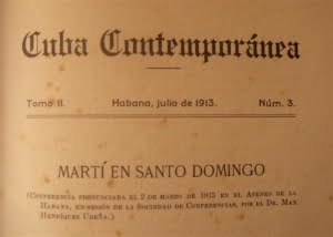 Revista Cuba Contemporánea. Foto tomada de Internet