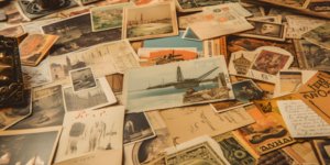 Collage de tarjetas postales
